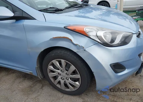 2012 Hyundai Elantra Gls (Ulsan Plant) z USA, uszkodzony, nr VIN KMHDH4AE3CU323866